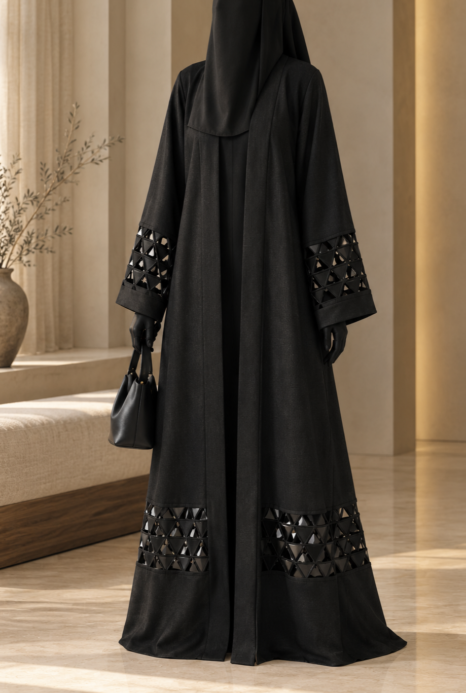 🖤 Vertex Abaya
