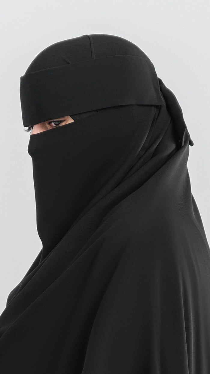 Niqab with Eye Cover