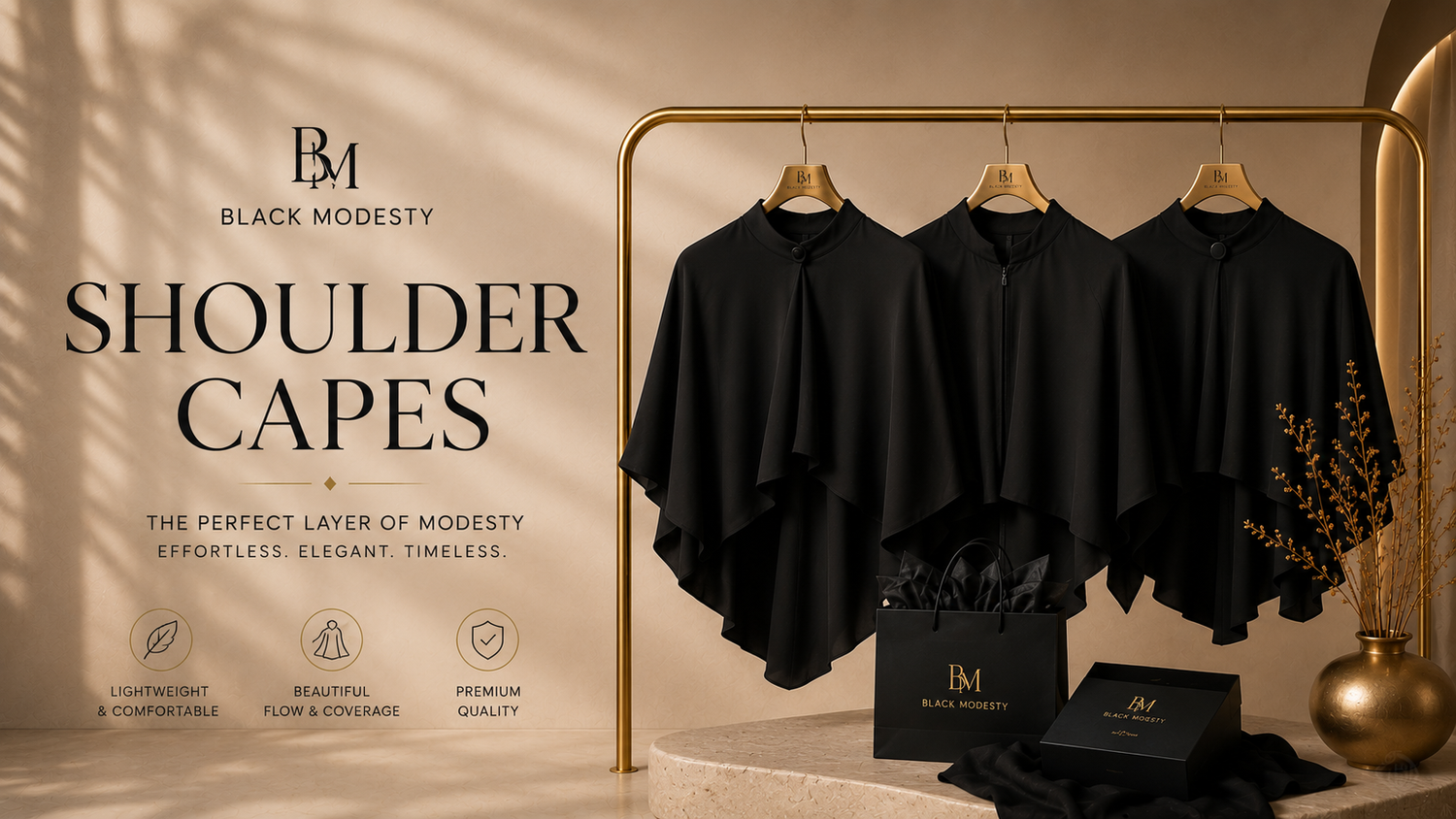 🖤 Shoulder Capes