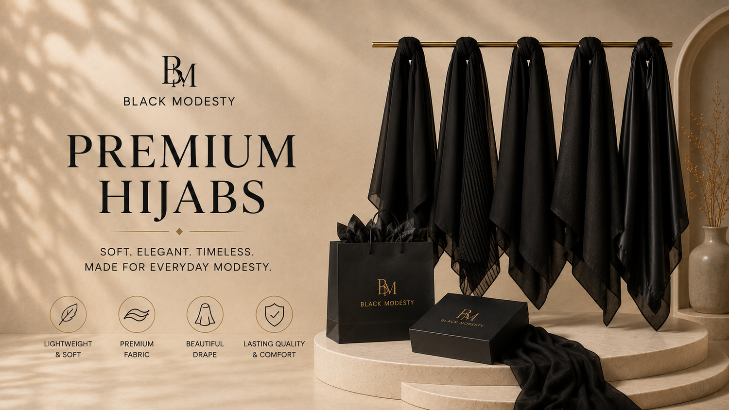 🖤 Premium Hijabs