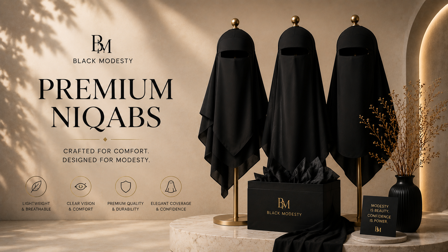 🖤 Premium Niqabs