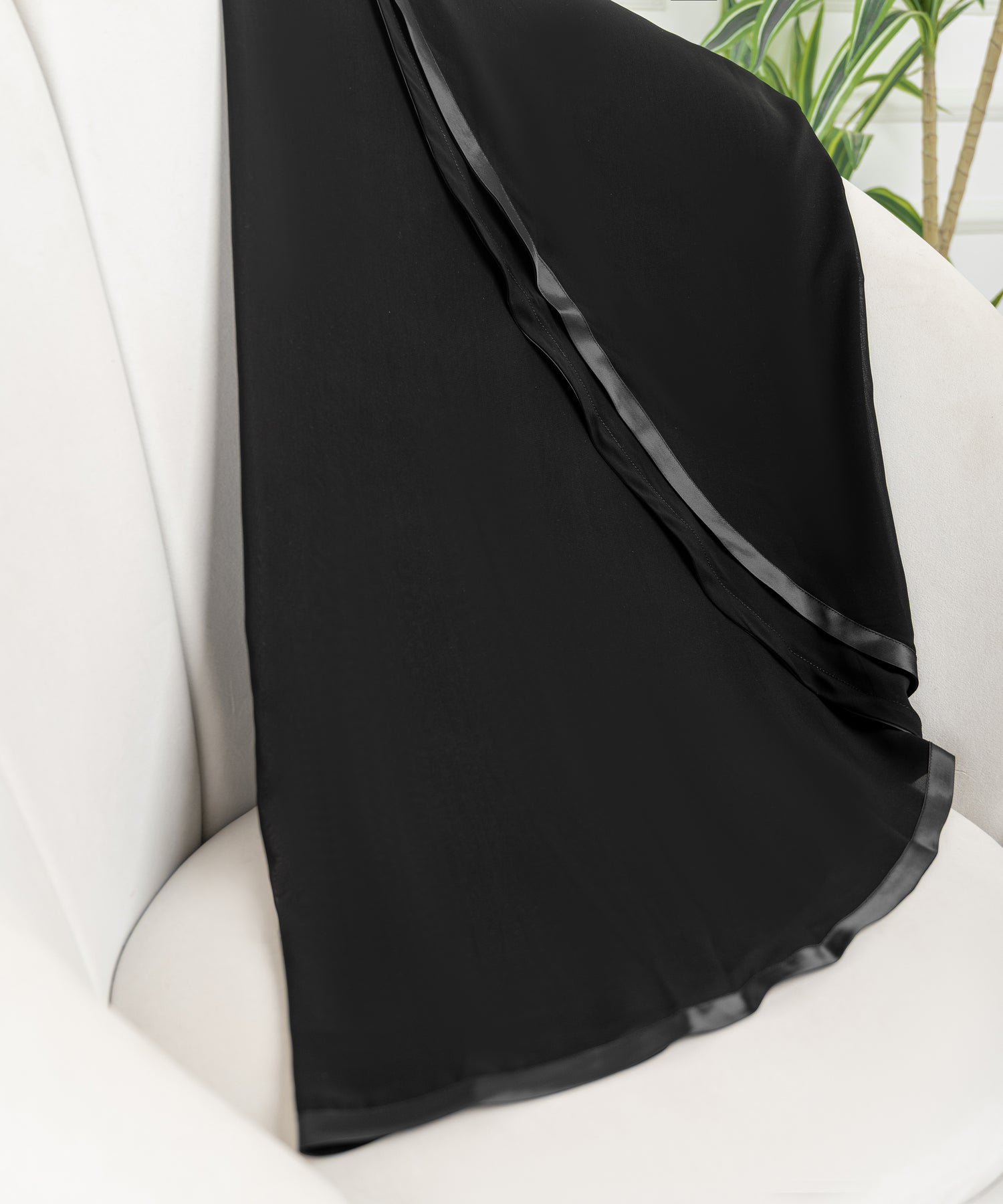 Circular Khimar “Ghashwa” – with Satin