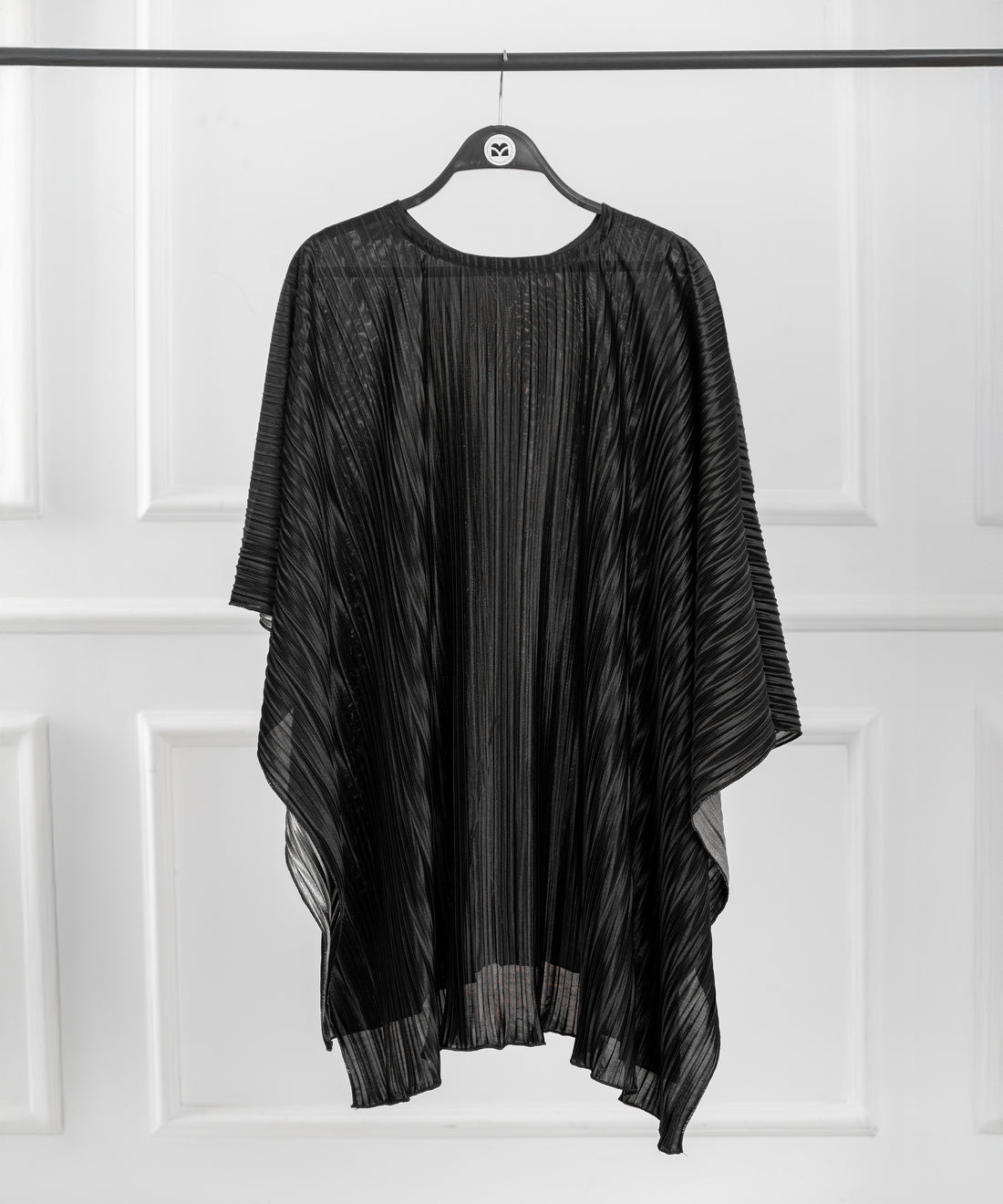 Pleated Shoulder Cape