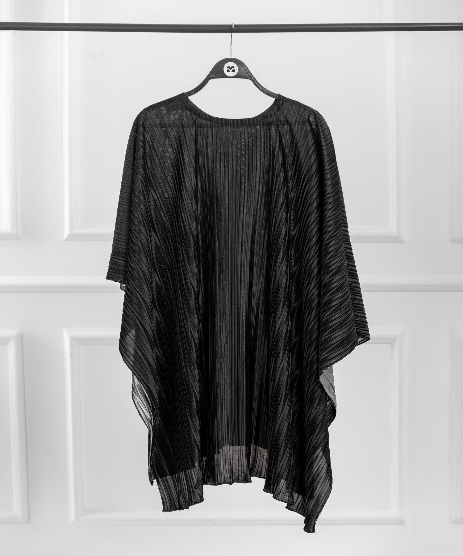 Pleated Shoulder Cape