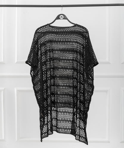Crochet Shoulder Cape – Short in Front, Long in Back
