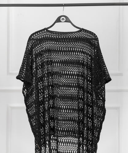 Crochet Shoulder Cape – Short in Front, Long in Back