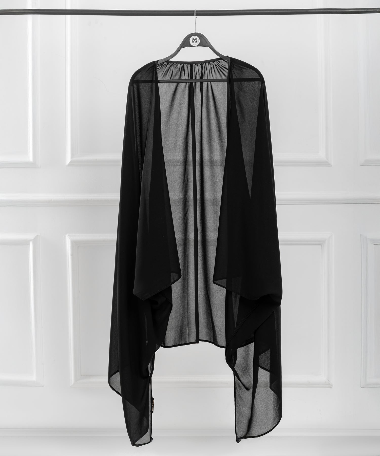 Cardigan Chiffon with Back Ruffle Design