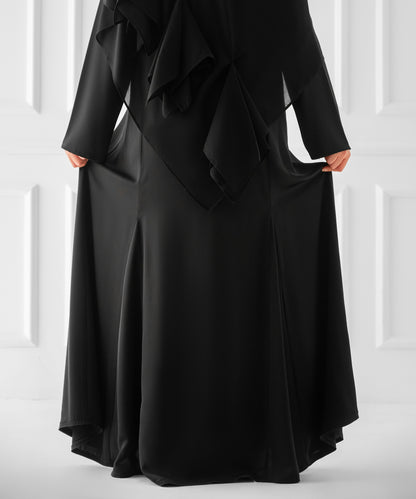 Wide Cut Design Abaya