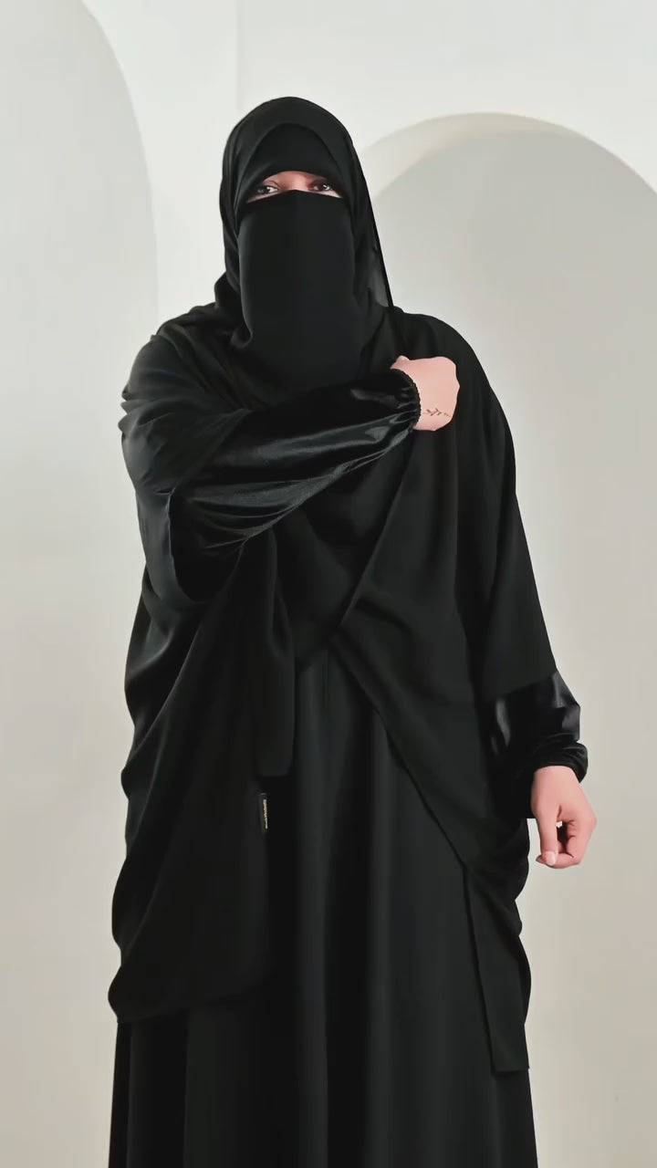 Shoulder Cape Draped Design