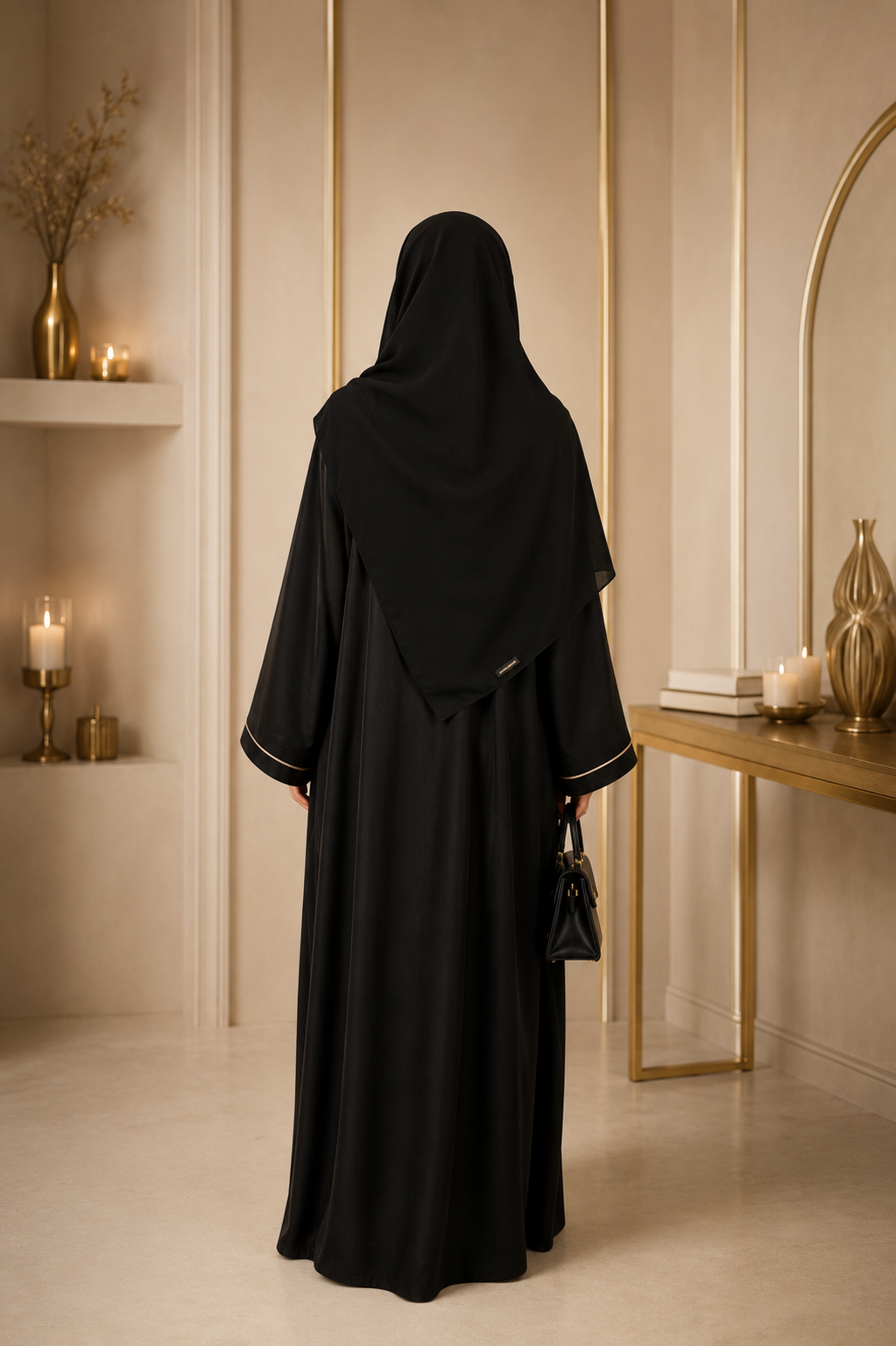 🖤 حجاب شيفون مربع فاخر