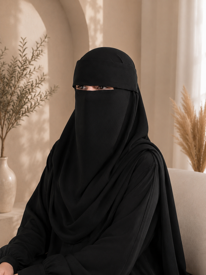 Niqab with Eye Cover