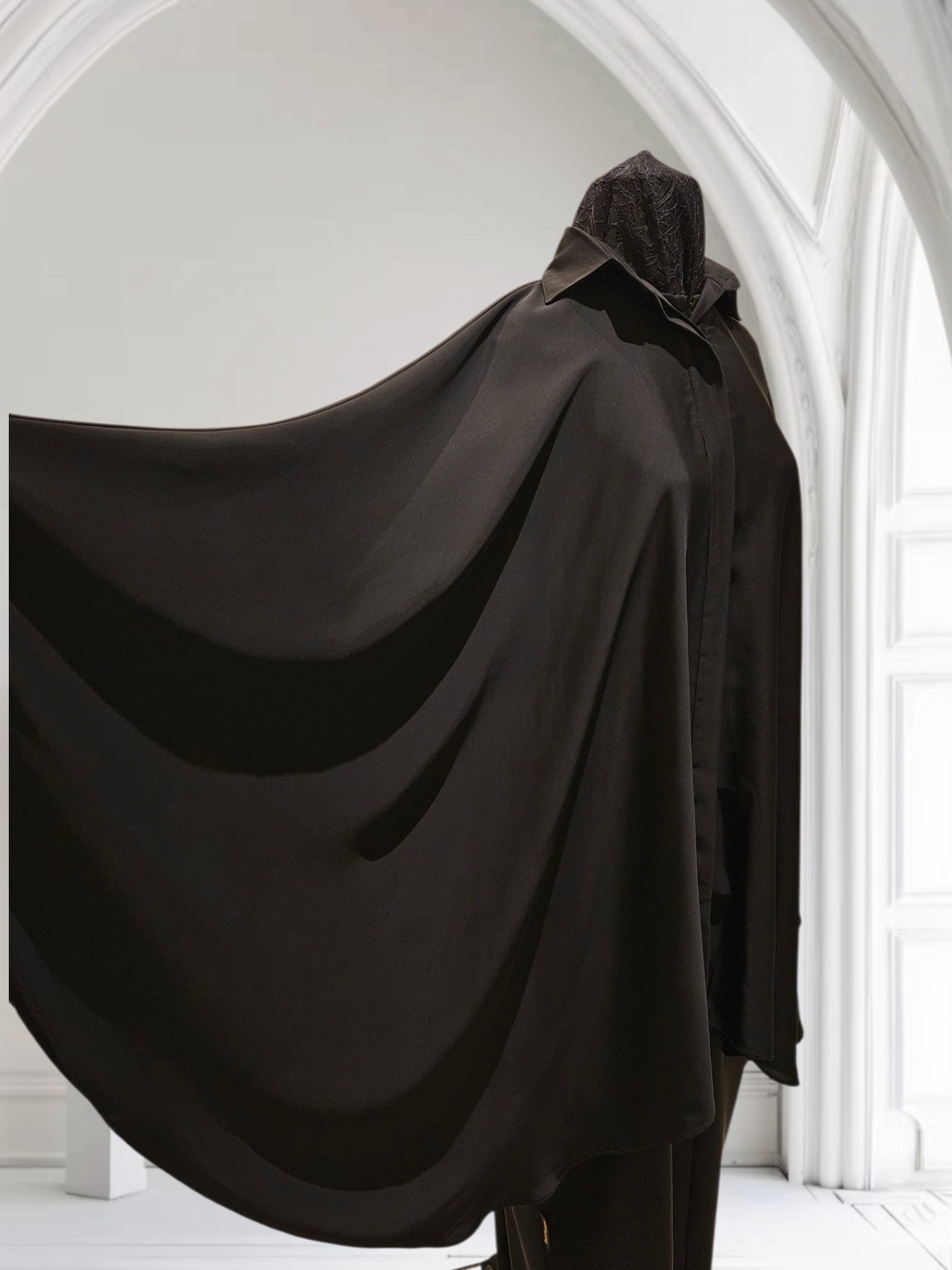 Silk Cape Shirt