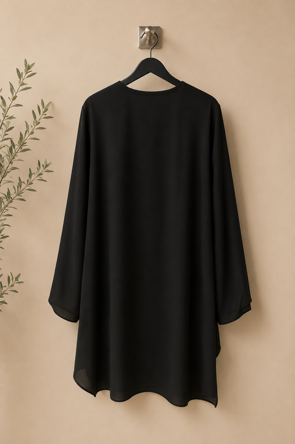 🖤 Halima Set | Modest Blouse &amp; 3-Tier Skirt