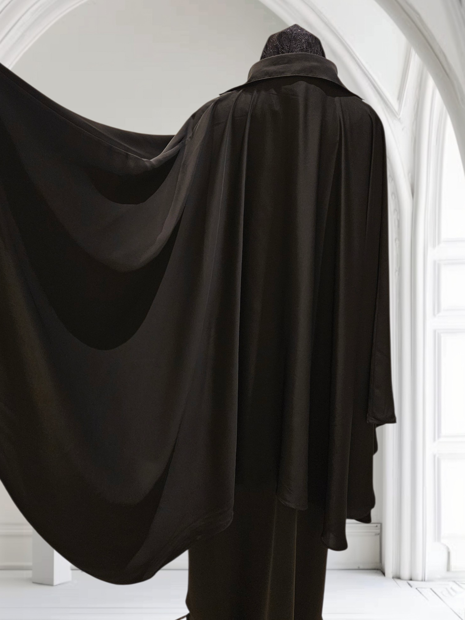 Silk Cape Shirt