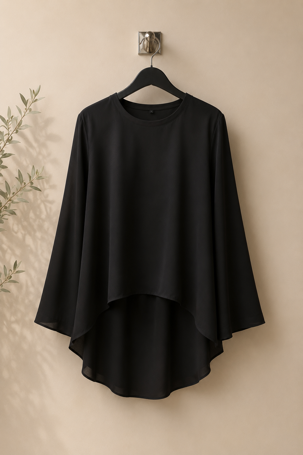 🖤 Halima Set | Modest Blouse &amp; 3-Tier Skirt