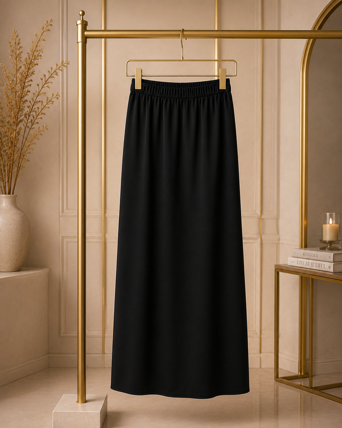 🖤Premium A-Line Maxi Skirt