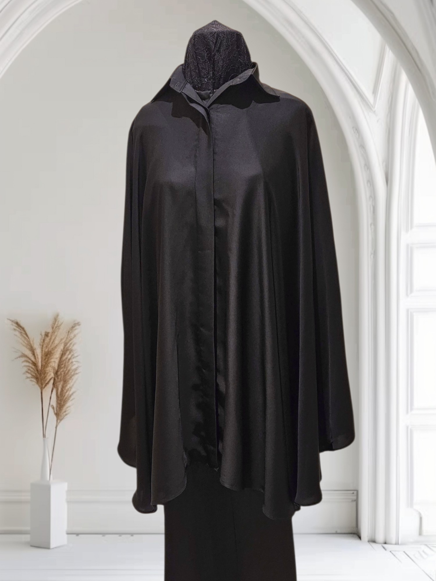 Silk Cape Shirt