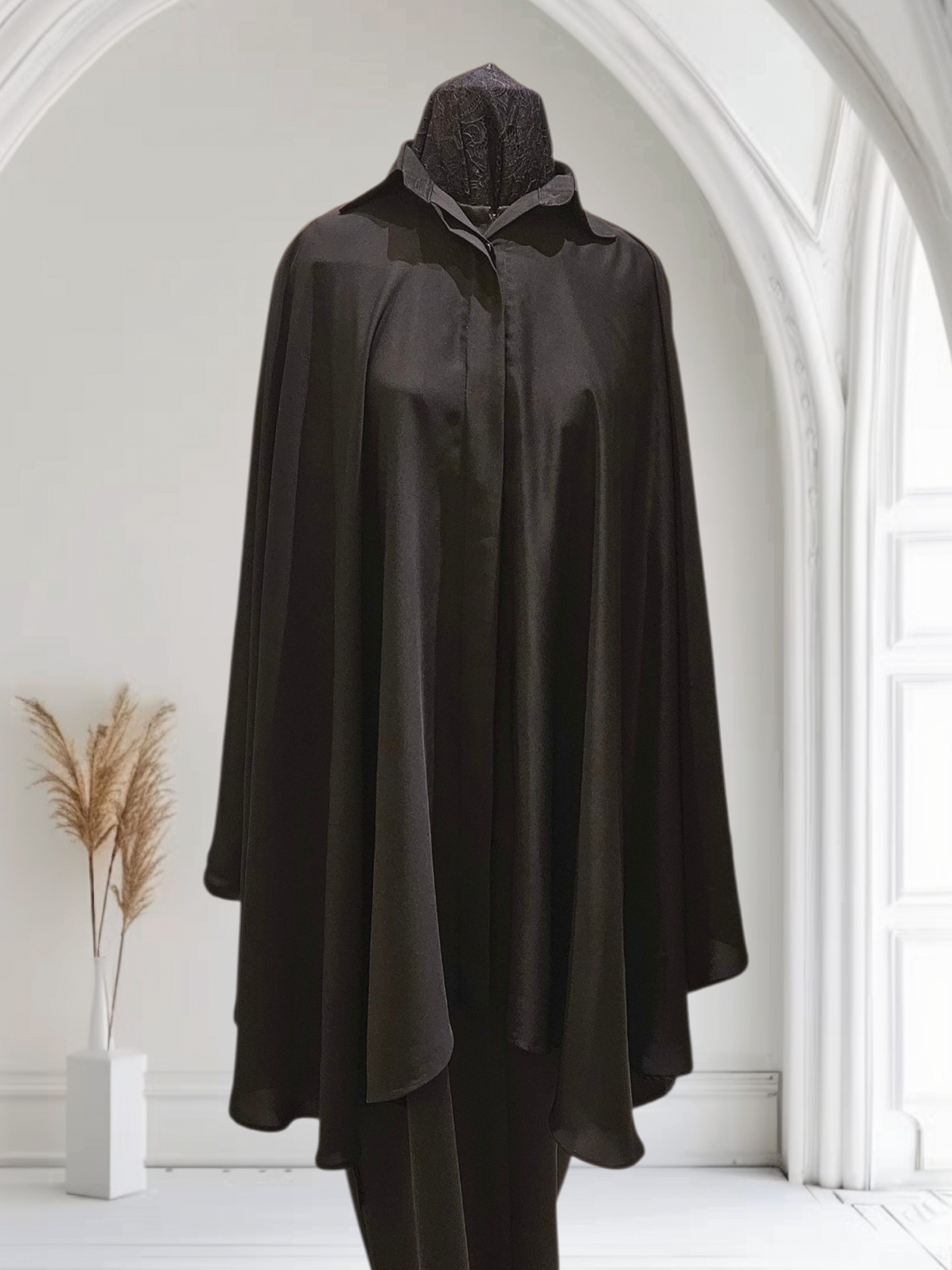 Silk Cape Shirt