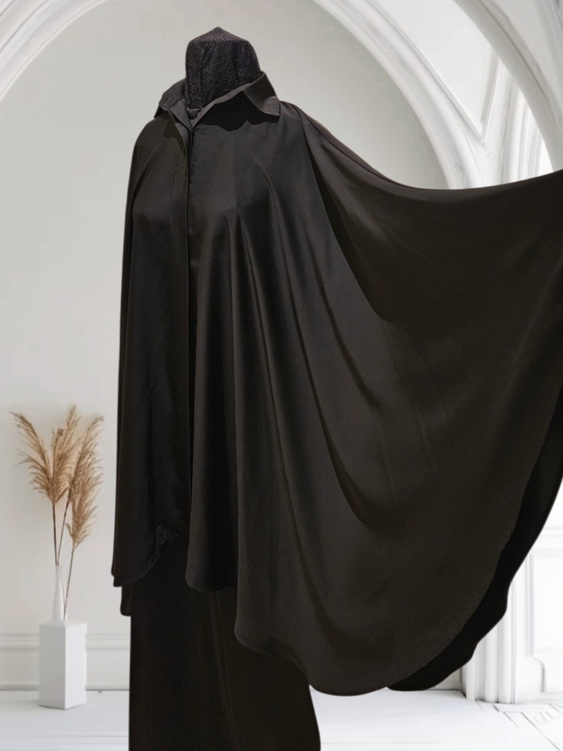Silk Cape Shirt